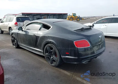 2014 Bentley Continental Gt V8 S из США, поврежденный, VIN SCBFH7ZA9EC094637